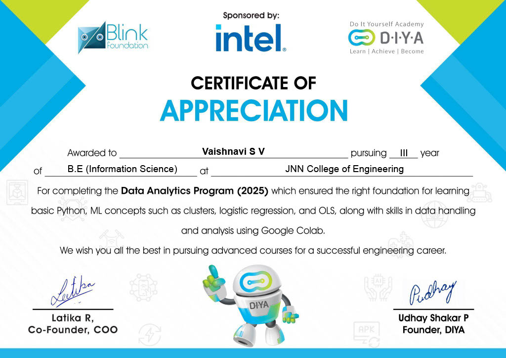 Data Analytics Program 2025